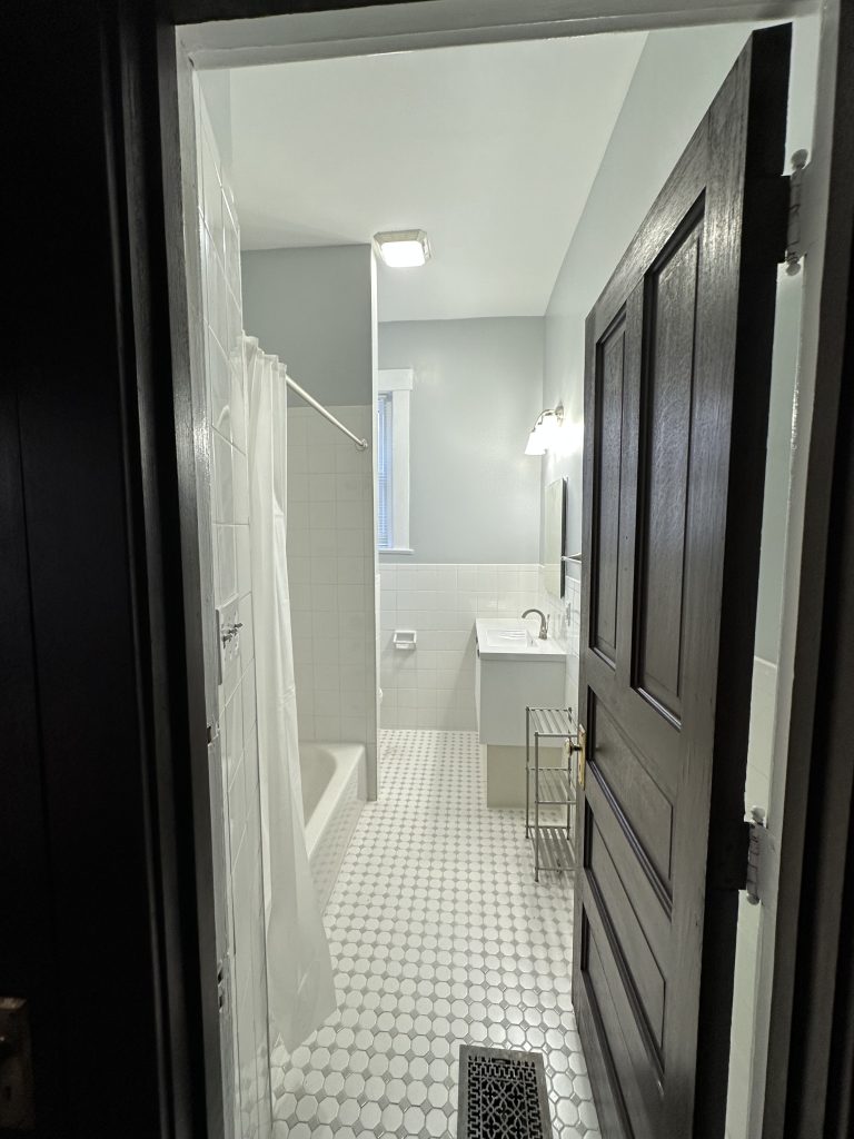 A bathroom at 1264 Cherokee Road