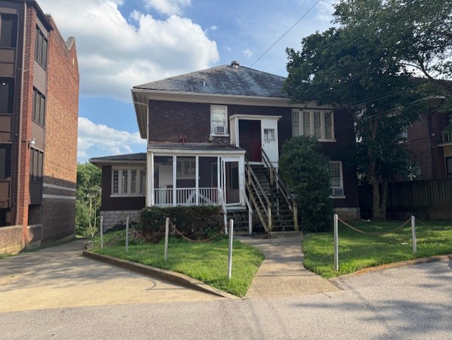 Back of the house at 2109 Eastern Parkway