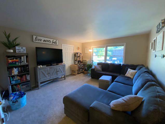 Living room at 2703 Brownsboro Road