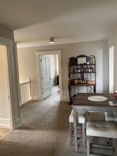 The living room of apartment 5 at 1264 Cherokee Road