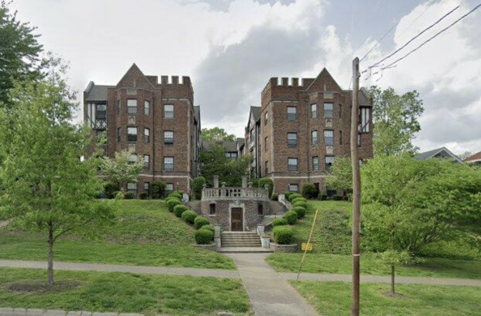 The front of Cherokee Park Place at 2111 Eastern Parkway