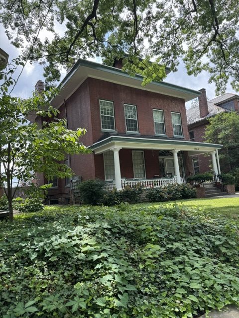 The house at 1264 Cherokee Road from an angle